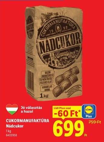 CUKORMANUFAKTÚRA Nádcukor