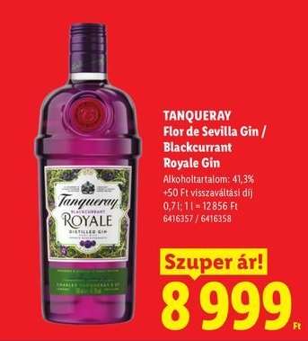 TANQUERAY Flor de Sevilla Gin / Blackcurrant Royale Gin