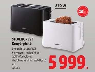 SILVERCREST Kenyérpirító