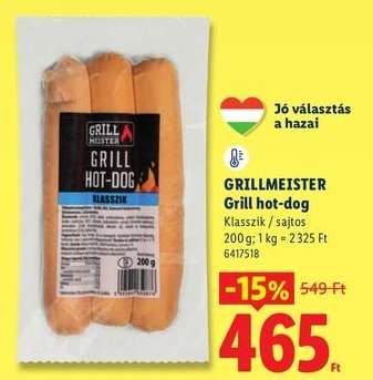 GRILLMEISTER Grill hot-dog