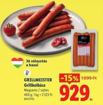 GRILLMEISTER Grillkolbász