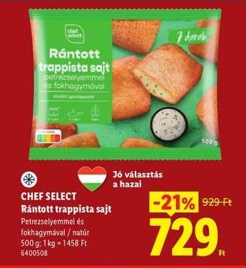 CHEF SELECT Rántott trappista sajt