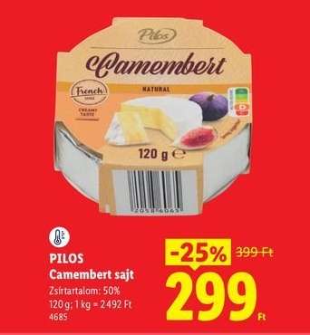 PILOS Camembert sajt