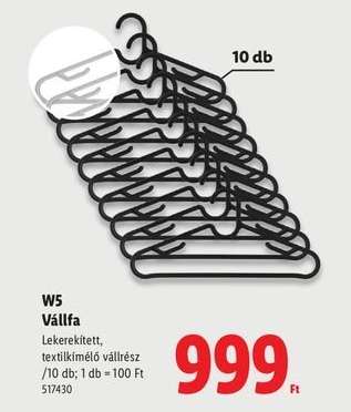 W5 Vállfa