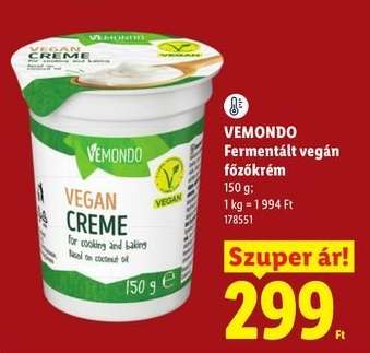 Vemondo Fermentált vegán főzőkrém
