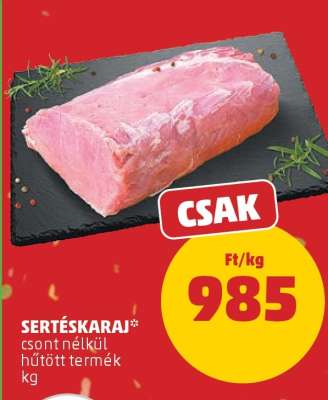 Sertéskaraj