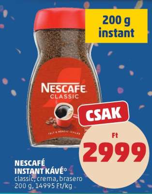 NESCAFÉ﻿﻿ Instant kávé*