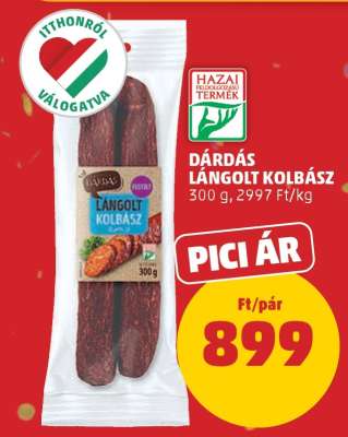 Dárdás Lángolt Kolbász