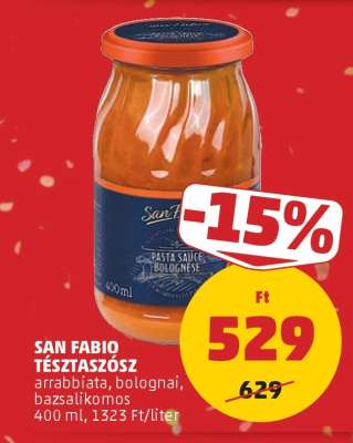 San Fabio Tésztaszósz