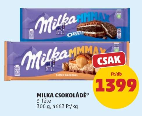 MILKA Csokoládé*