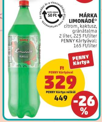 MÁRKA Limonádé*
