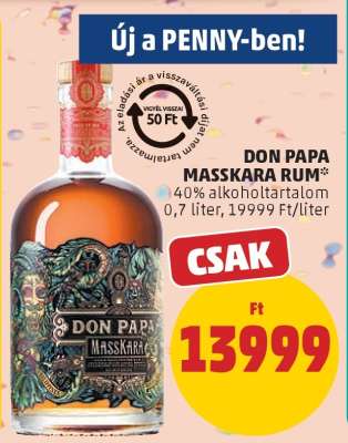 DON PAPA Masskara rum