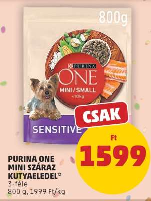 Purina One Mini Száraz Kutyaeledel