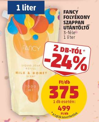 Fancy Folyékony Szappan Utántöltő