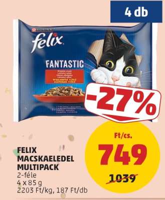 Felix Macskaeledel Multipack
