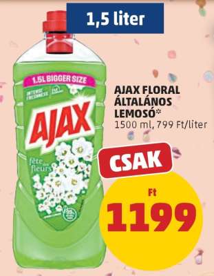 AJAX FLORAL ÁLTALÁNOS LEMOSÓ