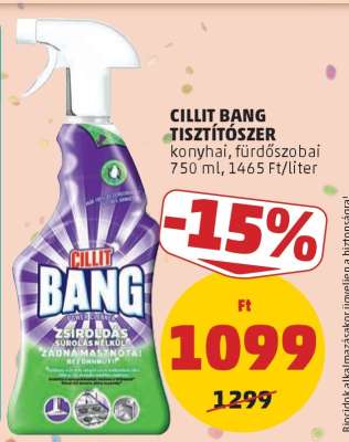 Cillit Bang tisztítószer