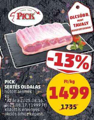 PICK Sertés Oldalas