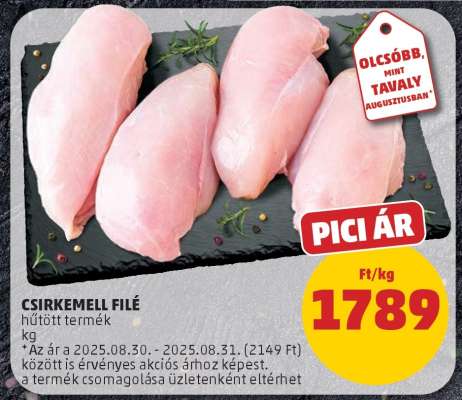 Csirkemell filé