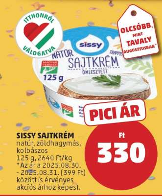 Sissy Sajtkrém