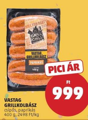 Vastag Grillkolbász