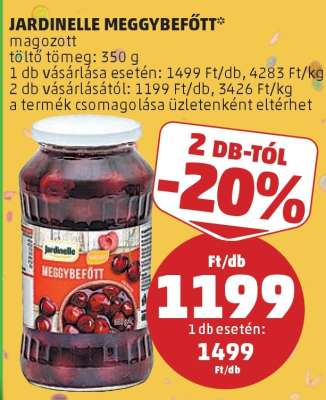 JARDINELLE MEGGYBEFŐTT
