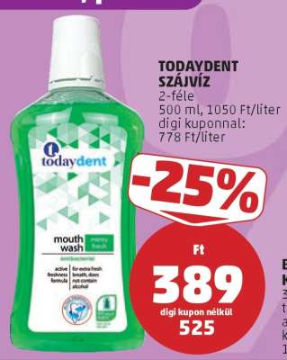 TODAYDENT SZÁJVÍZ