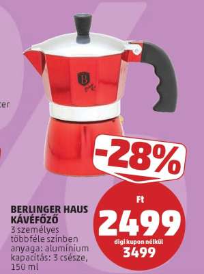 Berlinger Haus Kávéfőző