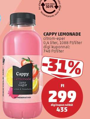 Cappy Lemonade