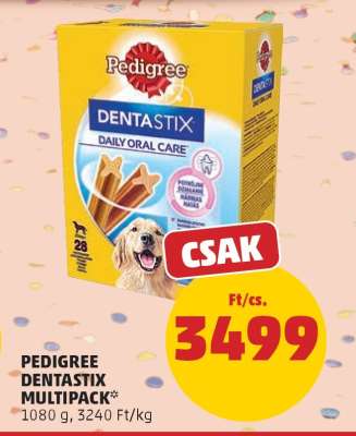 PEDIGREE DENTASTIX MULTIPACK
