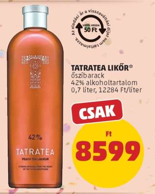 TatraTea likőr