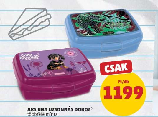 ARS UNA UZSONNÁS DOBOZ