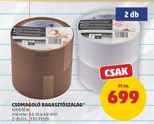 CSOMAGOLÓ RAGASZTÓSZALAG