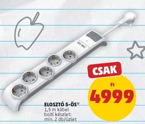 ELOSZTÓ 5-ÖS