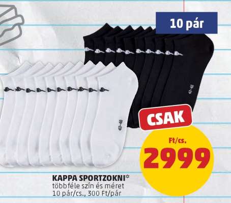 KAPPA SPORTZOKNI
