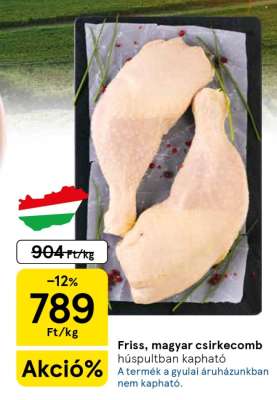 Friss magyar csirkecomb