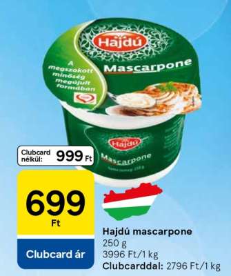 Hajdú Mascarpone
