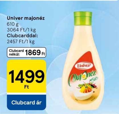 UNIVER﻿﻿ Majonéz*