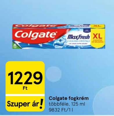 Colgate fogkrém
