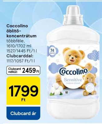 Coccolino öblítőkoncentrátum