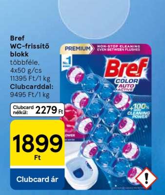 Bref WC-frissítő blokk