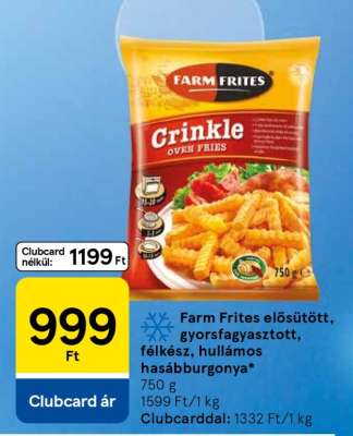 Farm Frites Crinkle Oven Fries