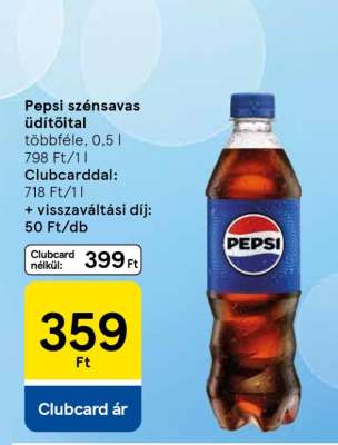Pepsi szénsavas üdítőital