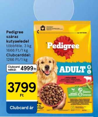 Pedigree száraz kutyaeledel