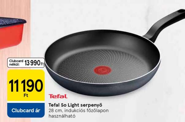 Tefal So Light serpenyő