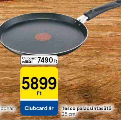 Tesco palacsintasütő