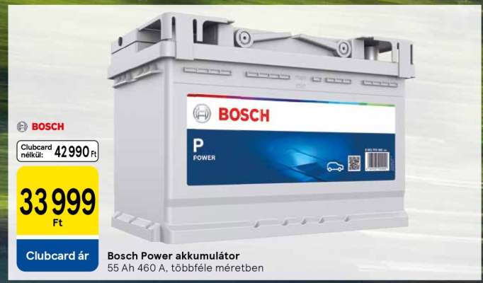 Bosch Power akkumulátor