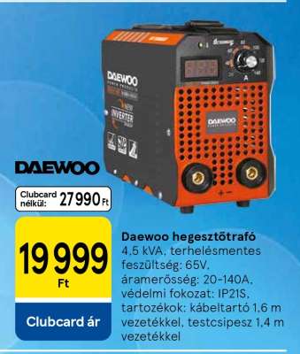 Daewoo hegesztőtrafó