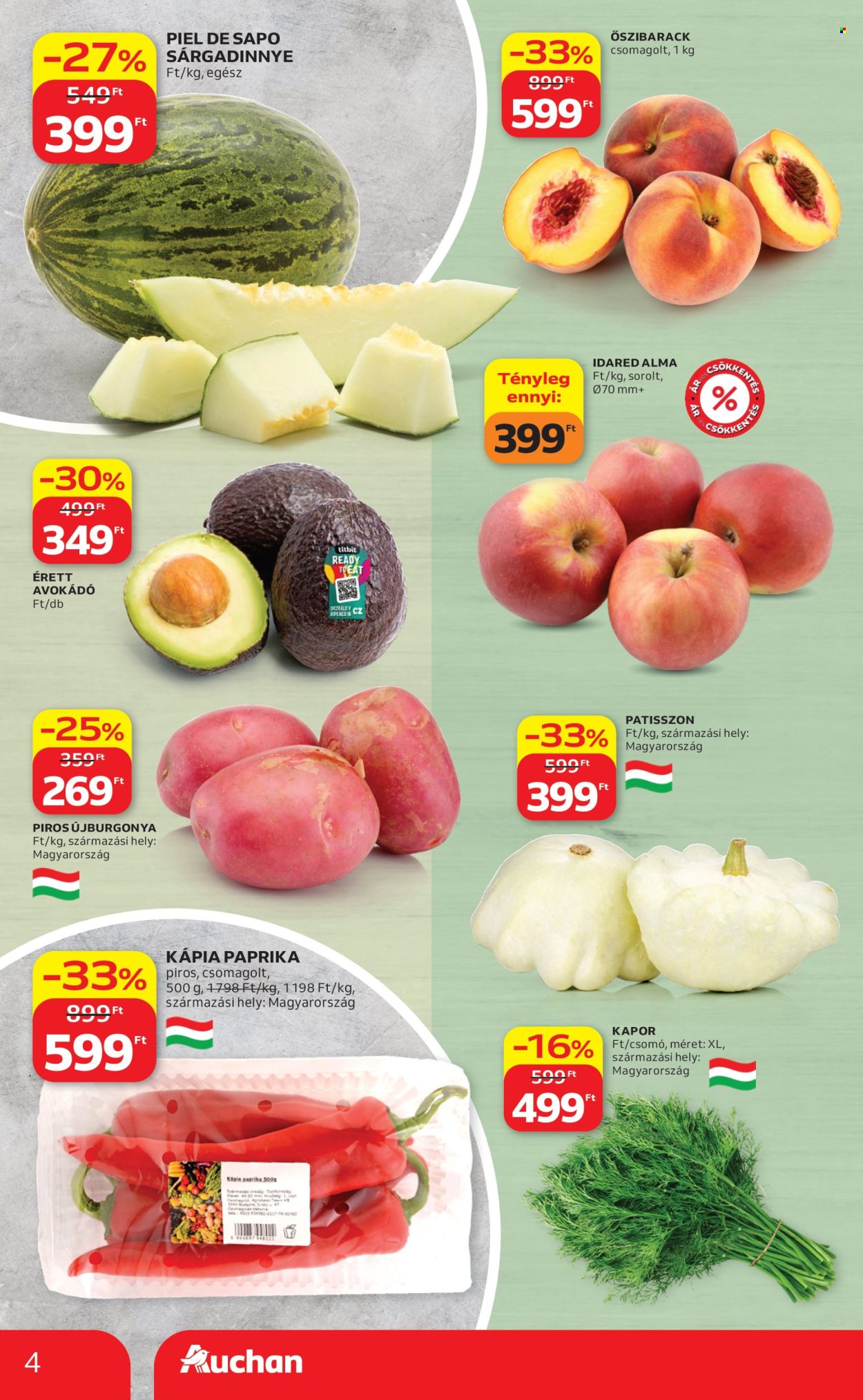 Auchan akciós újságok - 2026.08.13 - 2026.08.19. Oldal 4