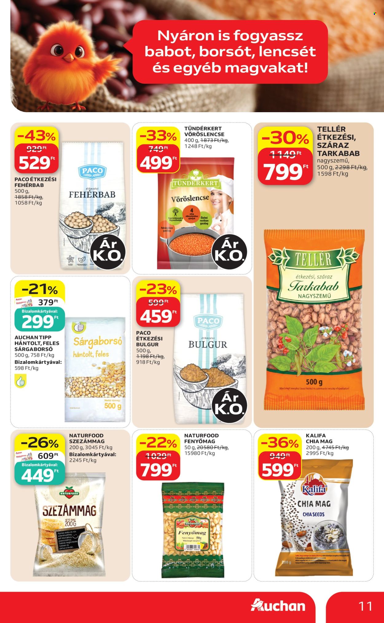 Auchan akciós újságok - 2026.08.13 - 2026.08.19. Oldal 11